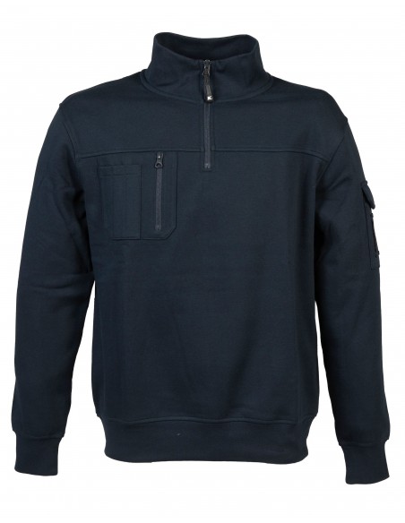 Felpa Hong Kong Uomo da Lavoro con Zip Corta | Bugari Shop