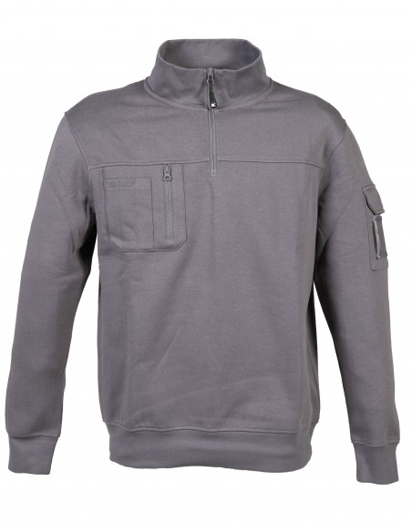 Felpa Hong Kong Uomo da Lavoro con Zip Corta | Bugari Shop