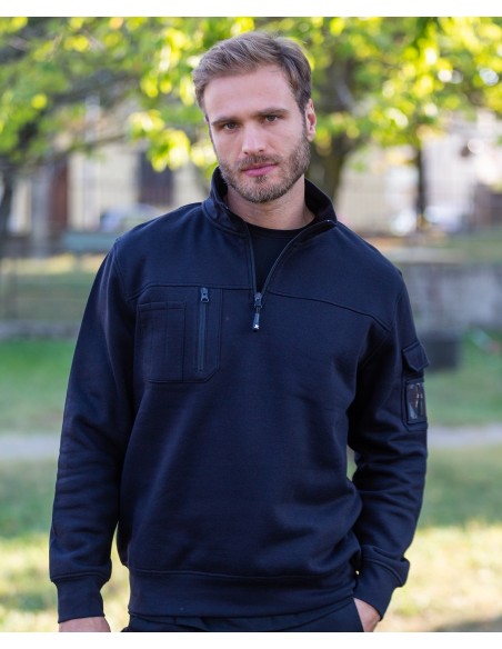 Felpa Hong Kong Uomo da Lavoro con Zip Corta | Bugari Shop