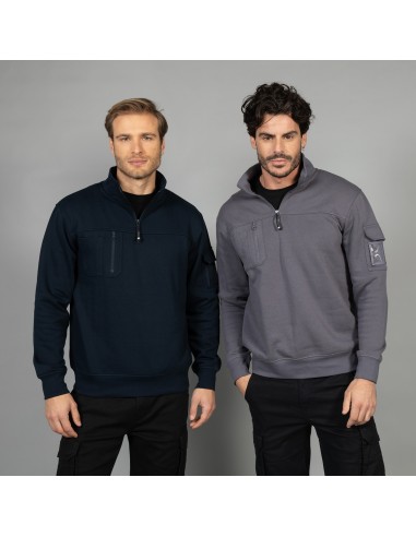 Felpa Hong Kong Uomo da Lavoro con Zip Corta | Bugari Shop