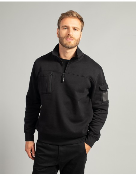 Felpa Hong Kong Uomo da Lavoro con Zip Corta | Bugari Shop