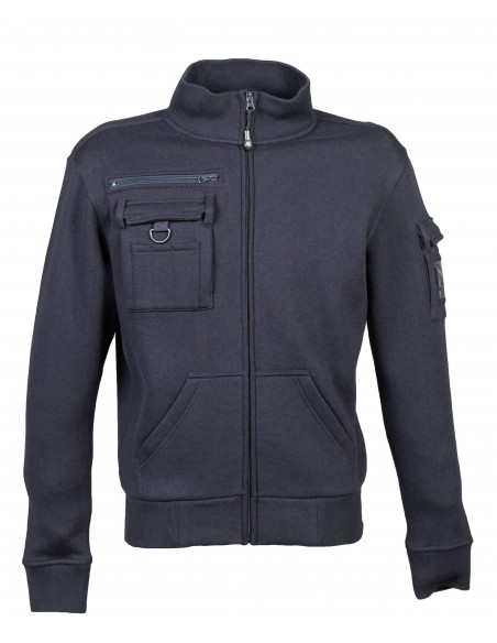 Felpa New Italy Uomo da Lavoro con Tasche | Bugari Shop