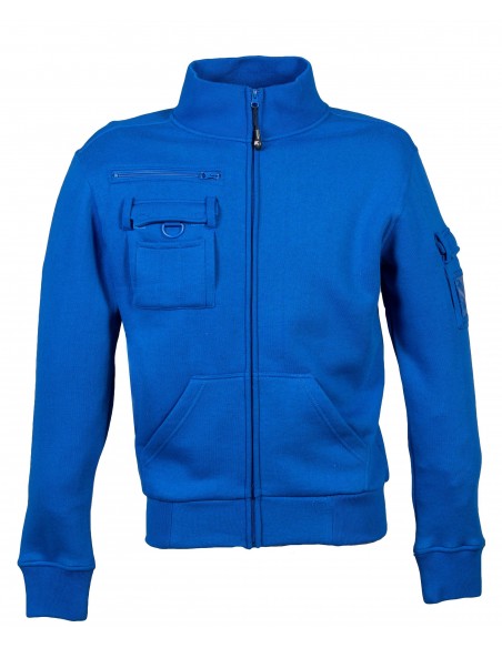 Felpa New Italy Uomo da Lavoro con Tasche | Bugari Shop