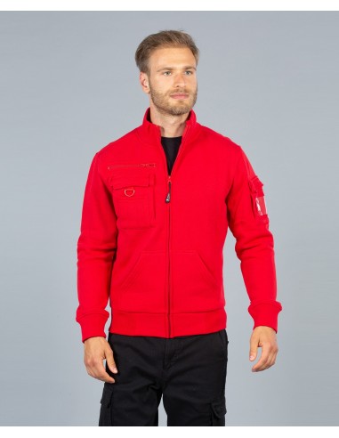 Felpa New Italy Uomo da Lavoro con Tasche | Bugari Shop