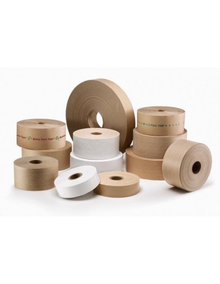 Nastro Adesivo Carta Gommata mm 60 x 200 m per Umettatrice | Bugari Shop
