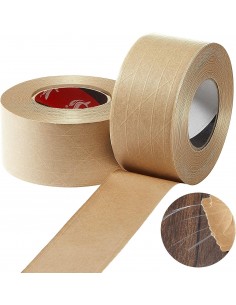 Nastro Adesivo Carta Gommata Rinforzato mm 60 x 150 m per Umettatrice | Bugari Shop