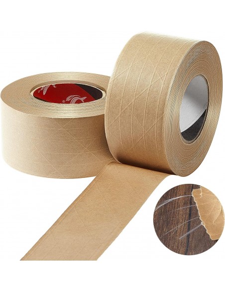 Nastro Adesivo Carta Gommata Rinforzato mm 60 x 150 m per Umettatrice | Bugari Shop