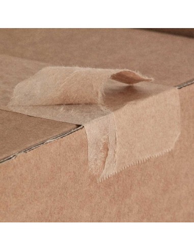Nastro adesivo carta gommata personalizzato mm 60 x 200 m per umettatrice | Bugari Shop