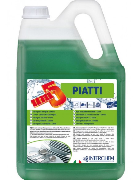 Detersivo Piatti Lavaggio Manuale 5 kg