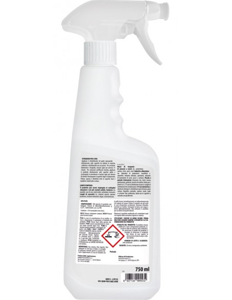Detergente Disinfettante Superfici 750 ml | Bugari Shop