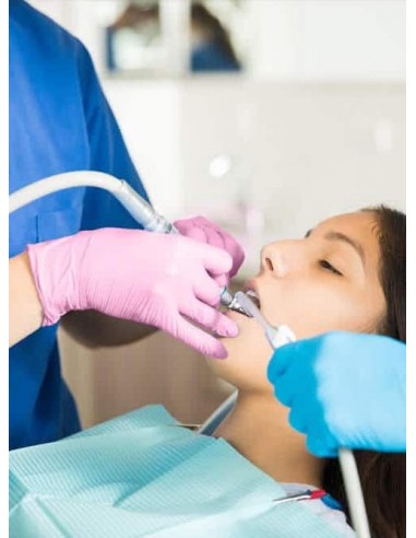 Guanti Monouso Nitrile Rosa (100 pz) | Bugari Shop