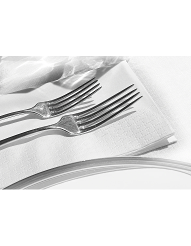 Tovaglioli di Carta Monouso Bianchi 33 x 33 cm 50 pz.