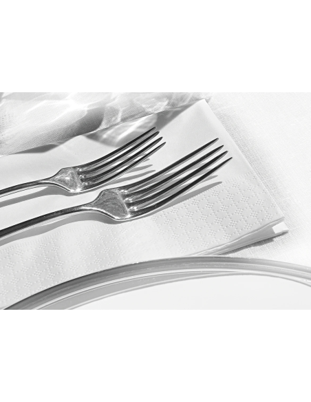 Tovaglioli di Carta Monouso Bianchi 33 x 33 cm 50 pz.