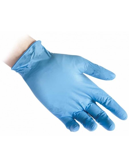 Guanti Monouso Nitrile 100% Contatto Alimentare (100 pz) | Bugari Shop