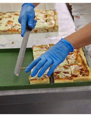 Guanti Monouso Nitrile 100% Contatto Alimentare (100 pz) | Bugari Shop
