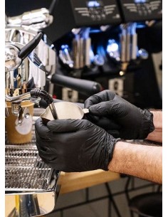 Guanti Monouso Nitrile Neri Ho.Re.Ca (100 pz) | Bugari Shop 2