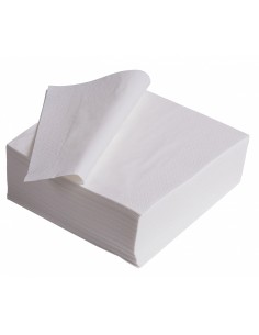 Tovaglioli di Carta Monouso Bianchi 33 x 33 cm 50 pz.