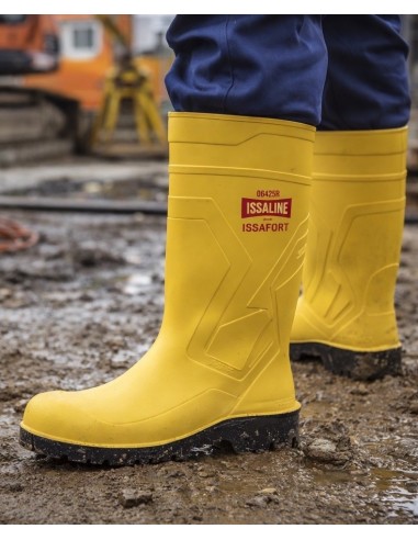 Stivale Antinfortunistico PVC Nitrilico Giallo | Bugari Shop