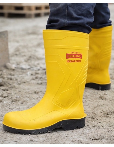 Stivale Antinfortunistico PVC Nitrilico Giallo | Bugari Shop