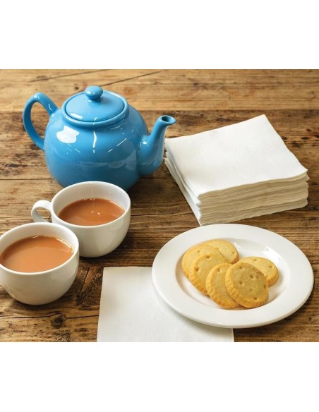 Tovaglioli di Carta Monouso Bianchi 40 x 40 cm 50 pz.