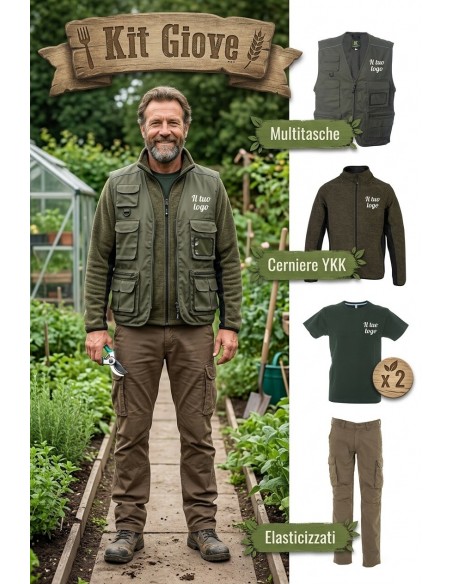 Kit Giove – Abbigliamento da Lavoro Personalizzato per Operatori del Verde