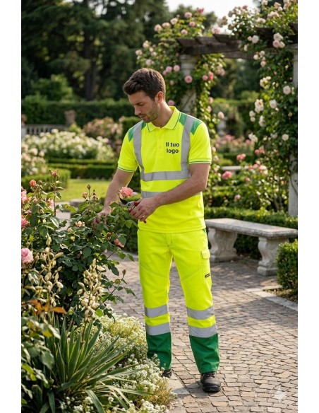 Kit Saturno – Abbigliamento Alta Visibilità per Operatori del Verde
