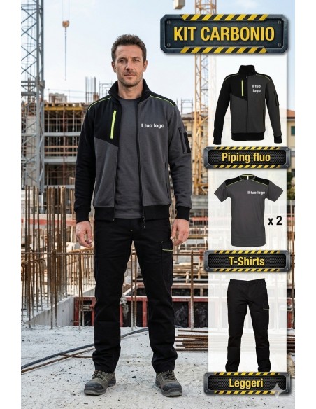 Kit Carbonio – Abbigliamento da Lavoro Edilizia e Artigianato