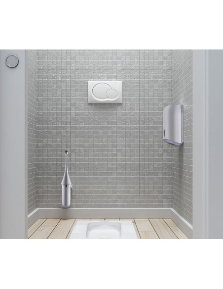 Porta carta igienica interfogliata – dispenser robusto per uffici e bagni pubblici | Bugari Shop