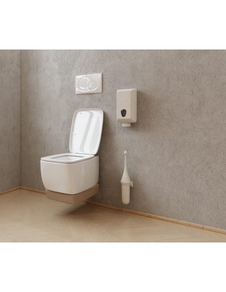 Porta carta igienica interfogliata – dispenser robusto per uffici e bagni pubblici | Bugari Shop