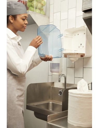 Dispenser asciugamani carta estrazione centrale | Bugari Shop