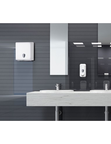 Dispenser asciugamani carta piegati a C o V | Bugari Shop