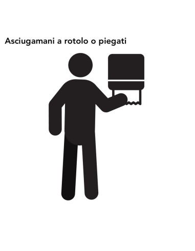 Dispenser asciugamani carta rotolo o piegati | Bugari Shop