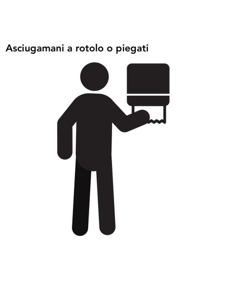Dispenser asciugamani carta rotolo o piegati | Bugari Shop