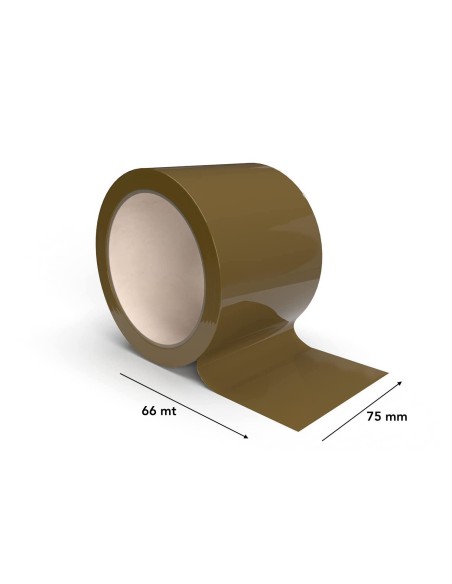 Nastro adesivo silenzioso PPL 75 mm | Bugari Shop