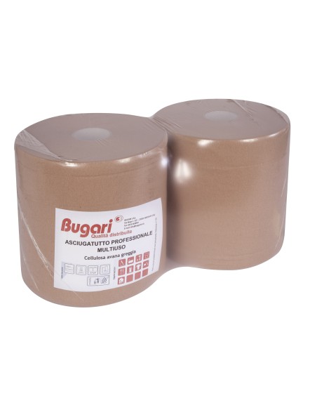 Bobina carta ecologica Avana 4 kg – 270 mt | Bugari Shop