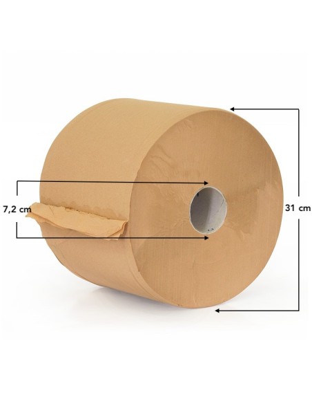 Bobina carta ecologica Avana 4 kg – 270 mt | Bugari Shop