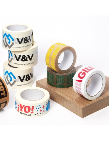 Nastro adesivo personalizzato 28 my mm 50 x 120 m | Bugari Shop