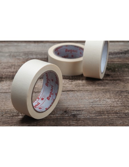 Nastro adesivo in carta per mascheratura mm 25 x 50 mt | Bugari Shop