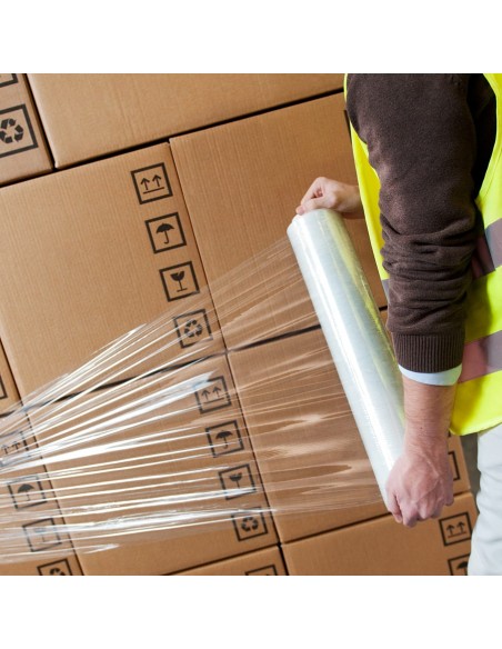 Film Estensibile Manuale 30my 2,5kg Trasparente | Bugari Shop