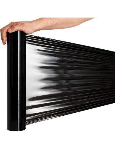 Film Estensibile Nero 30my 2,5kg Manuale | Bugari Shop