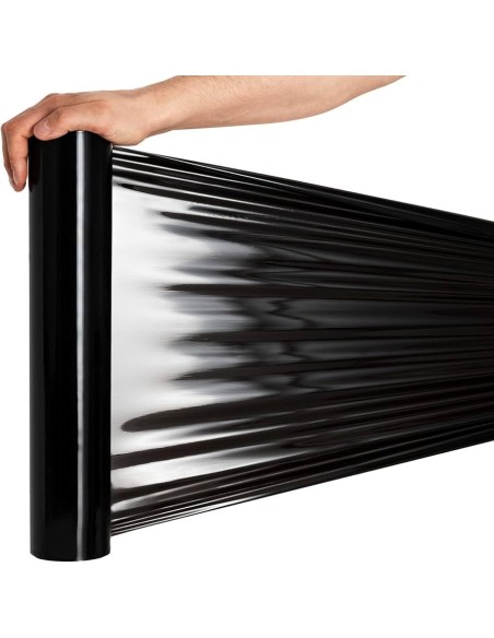 Film Estensibile Nero 30my 2,5kg Manuale | Bugari Shop