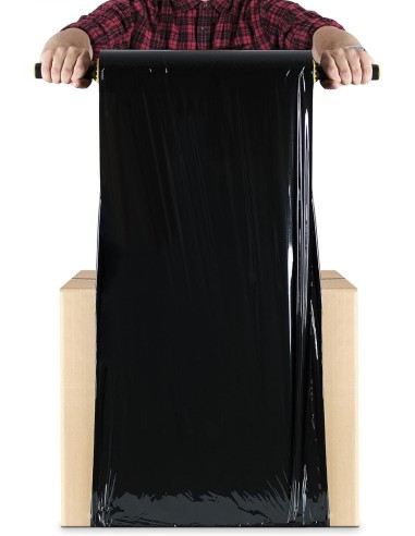 Film Estensibile Nero 30my 2,5kg Manuale | Bugari Shop