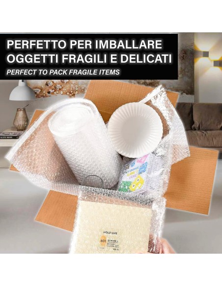 Pluriball Spessorato 115 gr/m2  0,5 mt x 100 mt | Bugari Shop