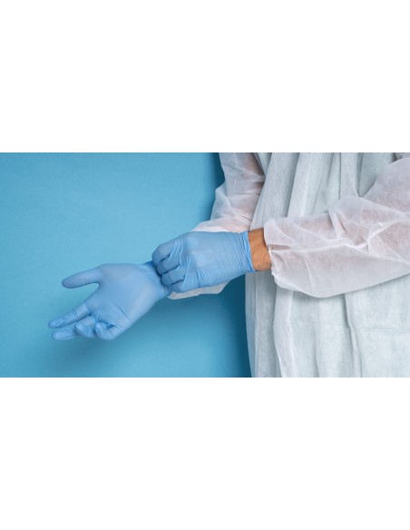 Guanti Nitrile Monouso 100 Pz | Sicuri e Resistenti | Bugari Shop