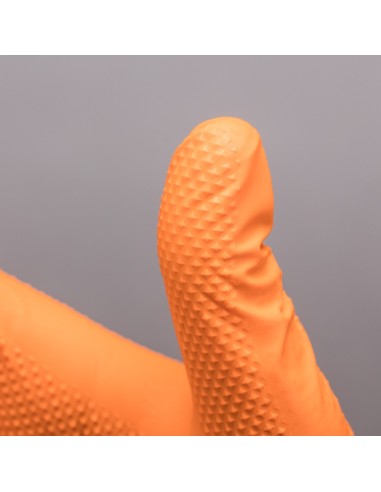 Guanti Nitrile Supergrip Arancioni 50 Pz | Bugari Shop