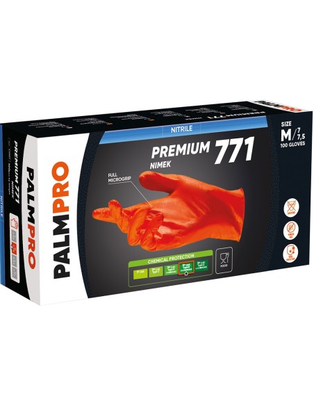 Guanti Monouso Nitrile Arancioni 100 Pz | Bugari Shop