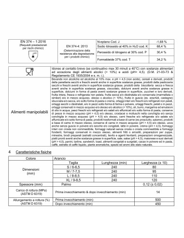 Guanti Monouso Nitrile Arancioni 100 Pz | Bugari Shop