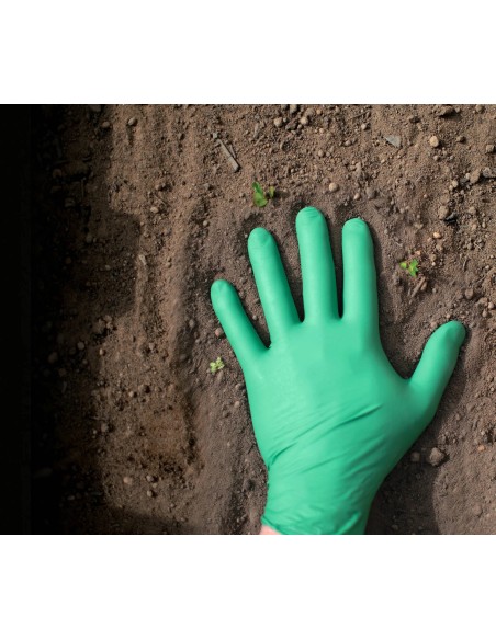 Guanti Monouso Nitrile Biodegradabili 100 Pz | Bugari Shop