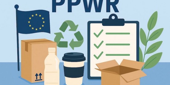 Regolamento UE 2025/40 (PPWR) e Packaging: Perché sarà indispensabile scegliere il nastro adesivo in carta per le spedizioni