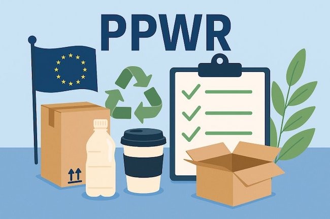 Regolamento UE 2025/40 (PPWR) e Packaging: Perché sarà indispensabile scegliere il nastro adesivo in carta per le spedizioni